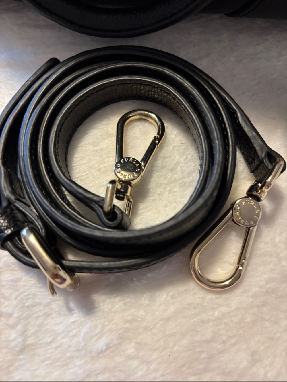 Furla Black Crossbody Bag with Card Holder and Strap - Picture 5 of 12